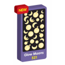 PURPLE PEACH STICKERS MOONS GLOW