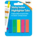 TIGER INDEX NEON STICKY H/LIGHTER TABS