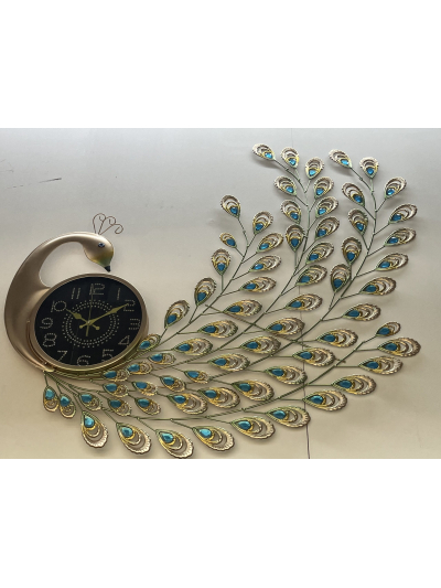 PEACOCK DESIGN WALL CLOCKS