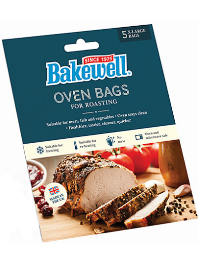 ESSENTIAL OVEN BAGS X-LARGE 45X55CM PK5