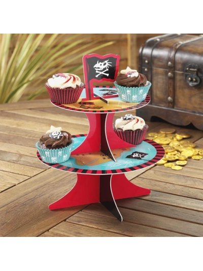 DINO ISLAND 2 TIER CAKE STAND