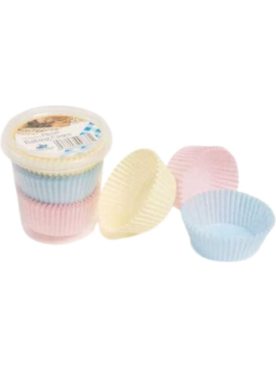 PASTEL CAKE CASES TUB PK75