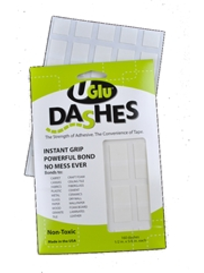 PRO UGLU DASHES 1/2" X 5/8" SQUARES 160