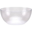140 OZ CLEAR PLASTIC PEBBLED BOWL