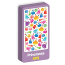 PURPLE PEACH STICKERS PRINCESSES