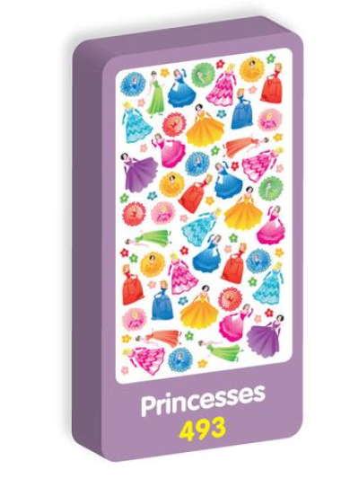 PURPLE PEACH STICKERS PRINCESSES