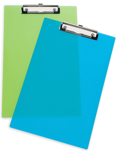 RAPESCO FROSTED TRANSPARENT A4 CLIPBOARD