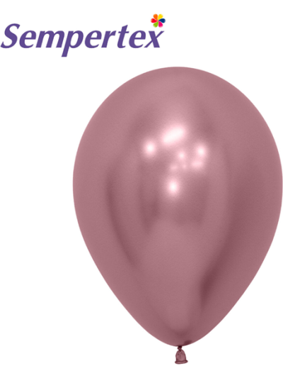 SEMPERTEX 12"ROUND REFLEX PINK BALLOONS PK50