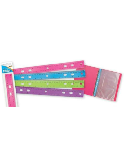 30CM RING BINDER RULER