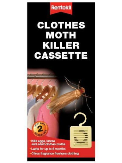 RENTOKIL CLOTHES MOTH KILLER CASSETTE
