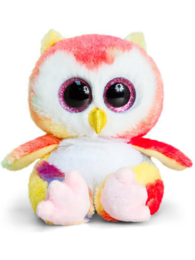 15CM ANIMOTSU RAINBOW OWL(HOOTY)