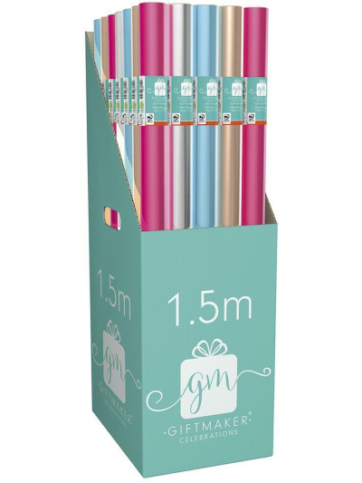 1.5M HOLOGRAPHIC ROLL WRAP X 1