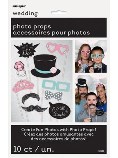 10 WEDDING PHOTO BOOTH PROPS