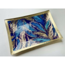 SIFCON 10X14CM FEATHER TRINKET DISH