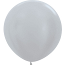 SEMPERTEX ROUND SATIN SILVER 481 36" (PACK OF 2)