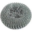 GALVANIZED MESH SCOURER SILVER PK4