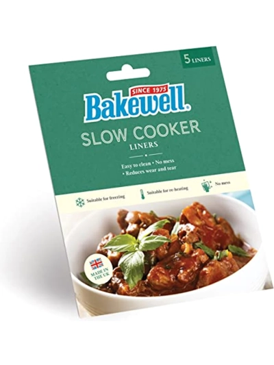 BAKEWELL SLOW COOKER LINER 55X30CM PK5