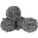 STAINLESS STEEL SCOURERS PK4