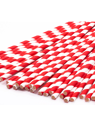 BOXED ASST PAPER STRAWS 250PK