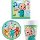 COCOMELON PARTY TABLEWARE
