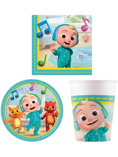COCOMELON PARTY TABLEWARE
