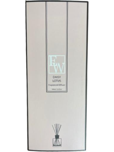 29cmX9cm 100ML REED DIFFUSER (Daisy Lotus)