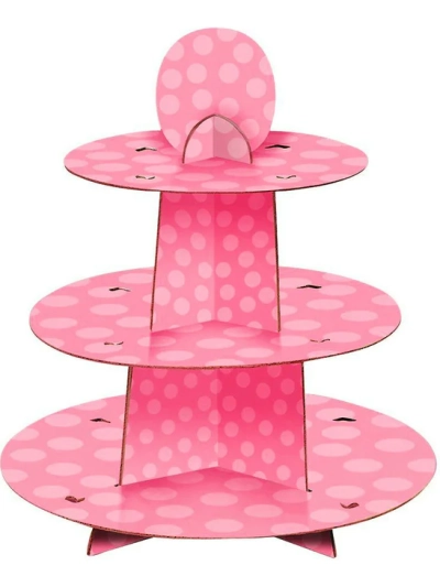 PINK CUPCAKE STAND