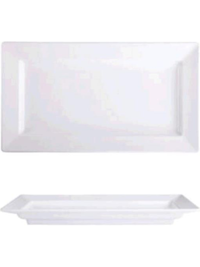 EV WHITE RECTANGULAR TRAYS PK3