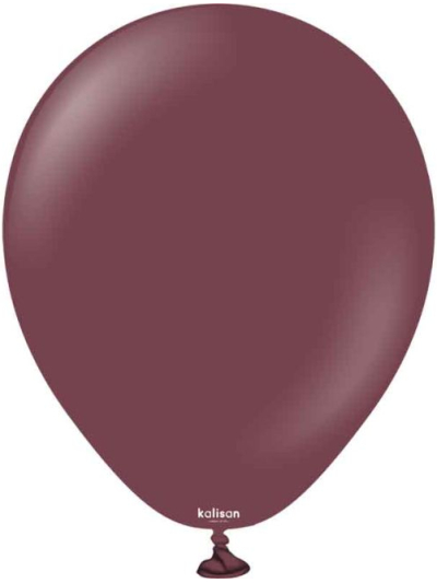 KALISAN 5IN BURGUNDY STD PASTEL PK100