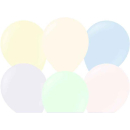 KALISAN 5IN MACARON PALE ASST PK100