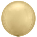 ANAGRAM 15" WHITE GOLD ORBZ BALLOON