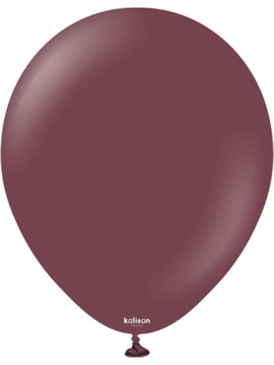 KALISAN 12IN STANDARD BURGUNDY PK100