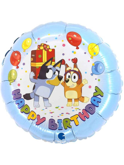 GRABO BLUEY AND FRIENDS HAPPY BIRTHDAY 18IN FOIL