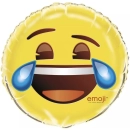 UNIQUE 18" CRY EMOJI FOIL BALLOON