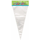 UNIQUE 25 CLEAR LARGE CONE CELLO BAGS