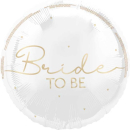 UNIQUE BRIDE TO BE 18IN FOIL BALLOON