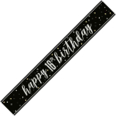 UNIQUE GLITZ BLACK 16TH PRISM BANNER 9FT