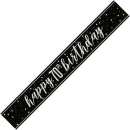 UNIQUE GLITZ BLACK 70TH PRISM BANNER 9FT