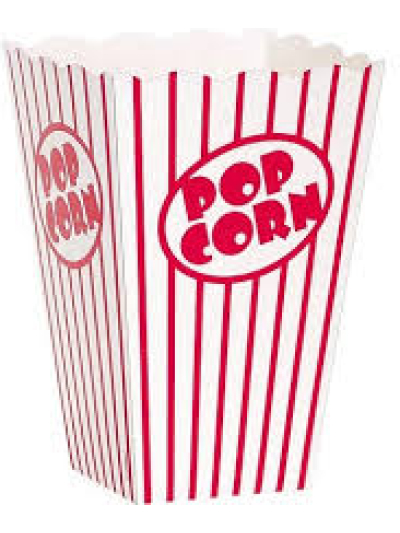 UNIQUE SMALL POPCORN BOXES PK8