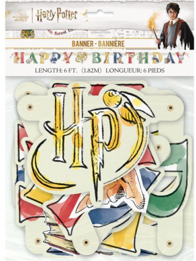 UNIQUE HARRY POTTER LARGE JOINTED BANNER