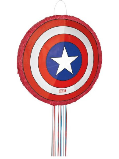 CAPTAIN AMERICA SHIELD 3D PINATA