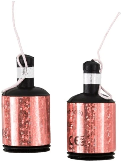 UNIQUE 20 ROSE GOLD HOLOGRAPHIC POPPERS