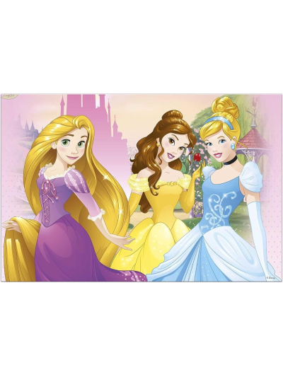 DISNEY PRINCESS PLASTIC TABLE COVER 1CT