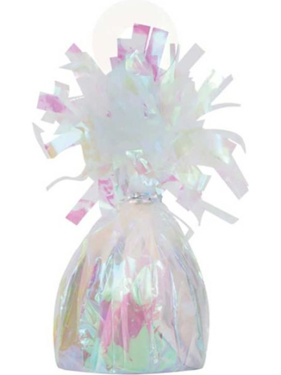 UNIQUE IRIDESCENT FOIL BALLOON WEIGHT