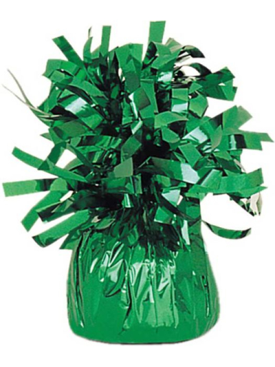 UNIQUE GREEN FOIL BALLOON WEIGHT
