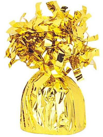UNIQUE FOIL BALLOON WEIGHT CLASSIC GOLD