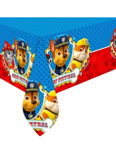 PAW PATROL PLASTIC TABLE COVER 1CT