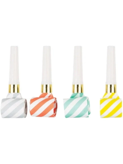 UNIQUE STRIPED SQUAWKER BLOWOUTS PK8