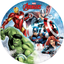 MARVELS AVENGERS PAPER PLATES 23CM PK8
