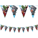 MARVELS AVENGERS TRIANGLE FLAG BANNER